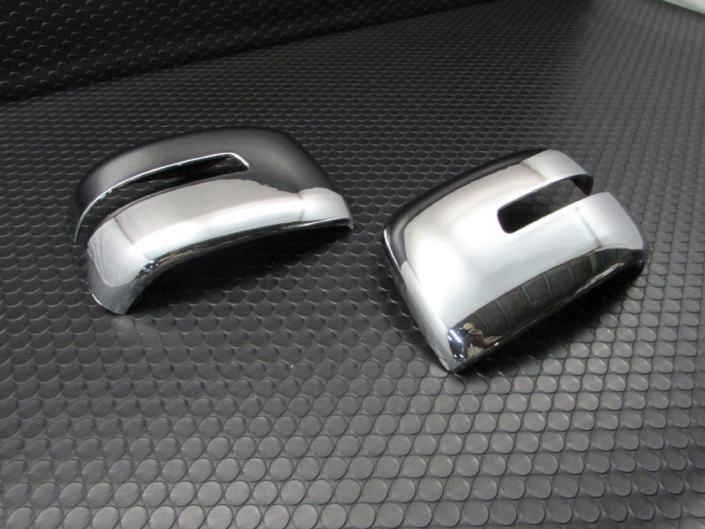 BRIGHTZ Chrome Door Mirror Type for the Delica MB15S Covers, B, D2 [MIR-SID-152] (12/08)