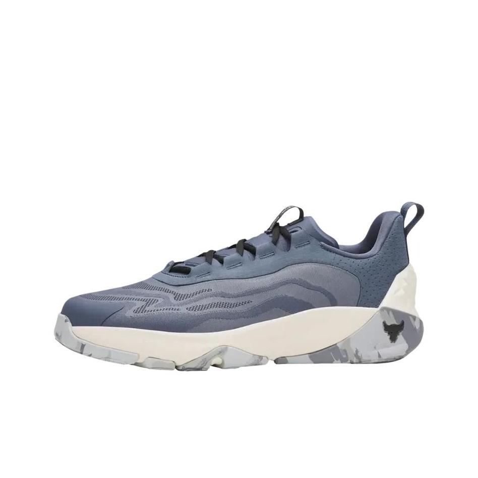 Under Armour Мужские тренировочные кроссовки UA Project Rock 8 Цвет: Дождливый серый Черный 6000852-044