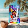 Personalized customized proof beach towel with Gabby's Dollhouse  pattern - soft, absorbent, quick-drying, perfect swimming, camping&bathing