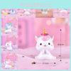 Adorable Unicorn Resin Craft For Cute Home Decor Desktop Garden Micro Landscape