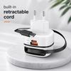 Qoltec GaN Super Fast 65W Wall Charger | USB-C PD PPS | 5-21V | 3-3.25A | Laptop | MacBook | Smartphone | 1.8m cable