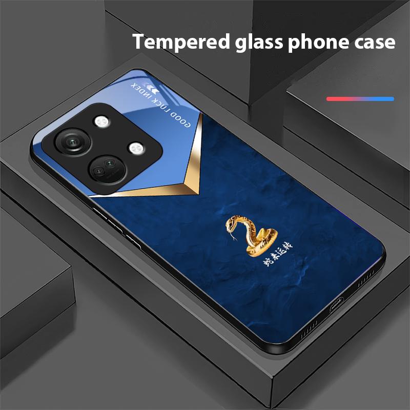 Змеи Приходят Для OnePlus Nord 3 5 6T 7 Pro 8 12 10T Reno8 Lite 5G 10R Nord N30 Чехол для телефона из закаленного стекла с твердой оболочкой Черный