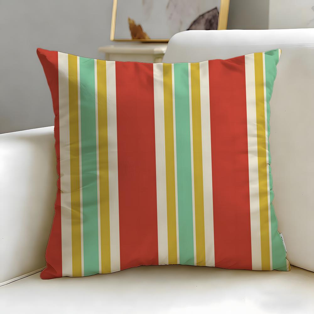 Bohemian pattern Cushion Cover Soft EasyWash Pillow Case Versatile for Couch Bed Travel and Office