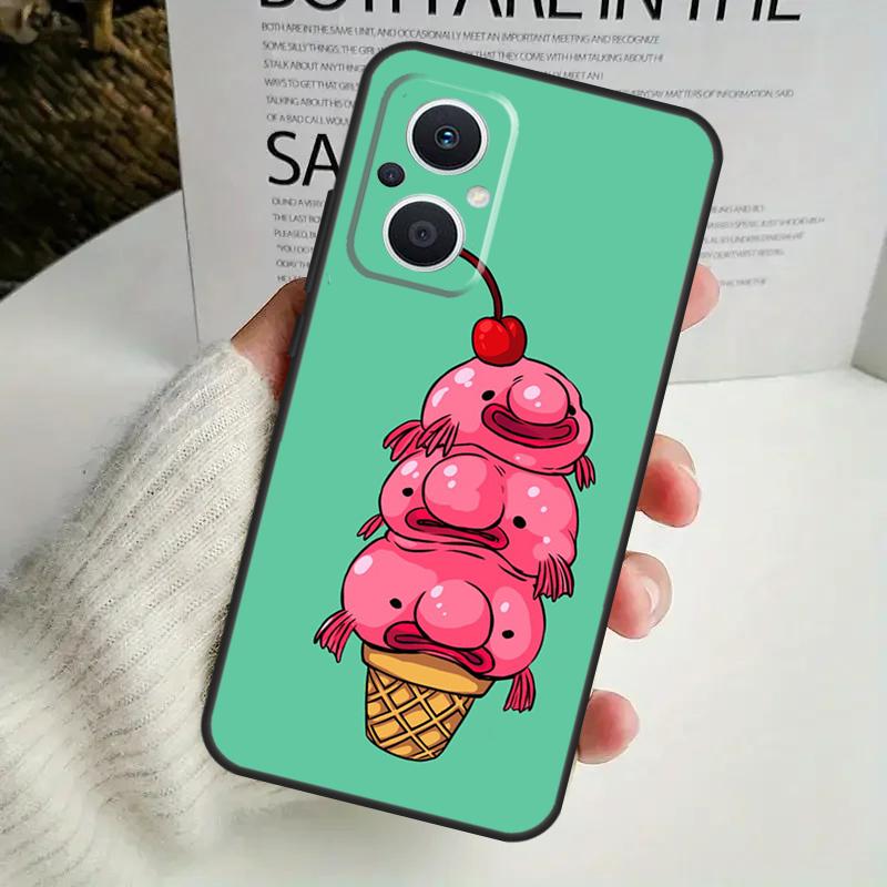 Blobfish For OPPO Reno 11 F 10 Pro 4Z 5Z 8T 4 5 6 7 8 Lite OPPO Find X3 X6 Pro X2 Neo X5 Lite Case