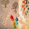 Suncatcher Crystal Dream Catcher Window Wind Chimes Light Catcher Rainbow Prism Crystal Hanging Cuestion Home Garden Decoration