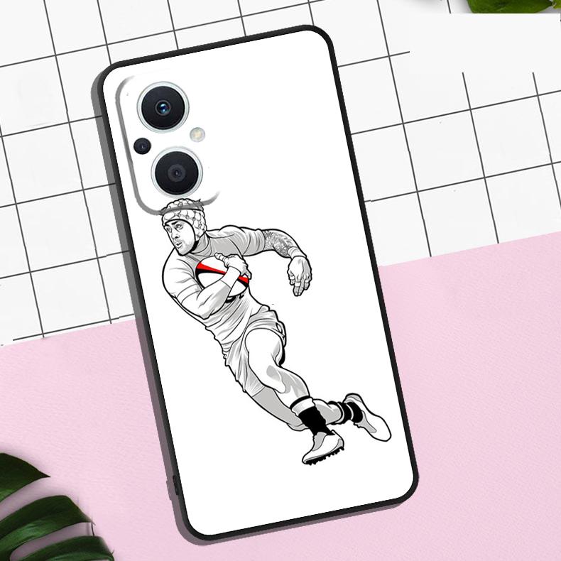 Rugby Case For OPPO Reno 13 12 11 F 8T 7 8 10 Pro OPPO Find X8 Pro X6 Pro X3 X5 Lite Cover Coque