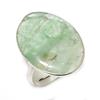 Natural Green Apatite Gemstone 925 Sterling Silver Jewelry Ring Size 7 f3P20