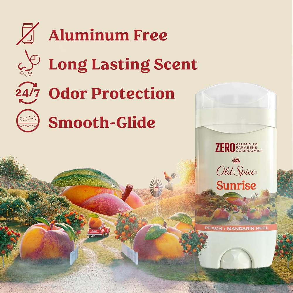 Дезодорант Old Spice без алюминия для мужчин, аромат Sunrise, 85 г