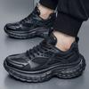 2025 внешняя торговля большой размер 48 сетка дышащие новая спортивная обувь повседневная мужская легкая беговая увеличивающая рост обувь для папы тренд