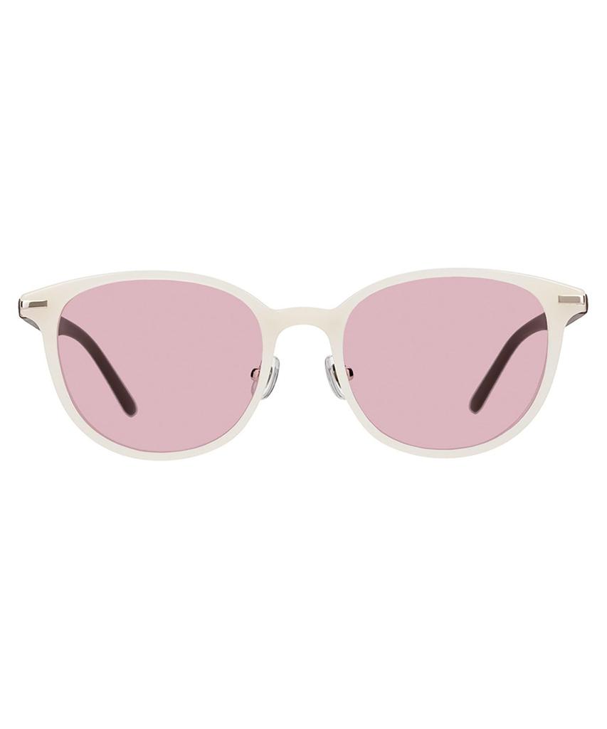 Солнцезащитные очки CUT Цветные резиновые носоупоры УФ Унисекс [Zoff] SUNCUTGlasses/УФ100% Линзы в стиле Бостон, Отделка под кожу, Дужки, Носовые упоры, Противоскользящие,