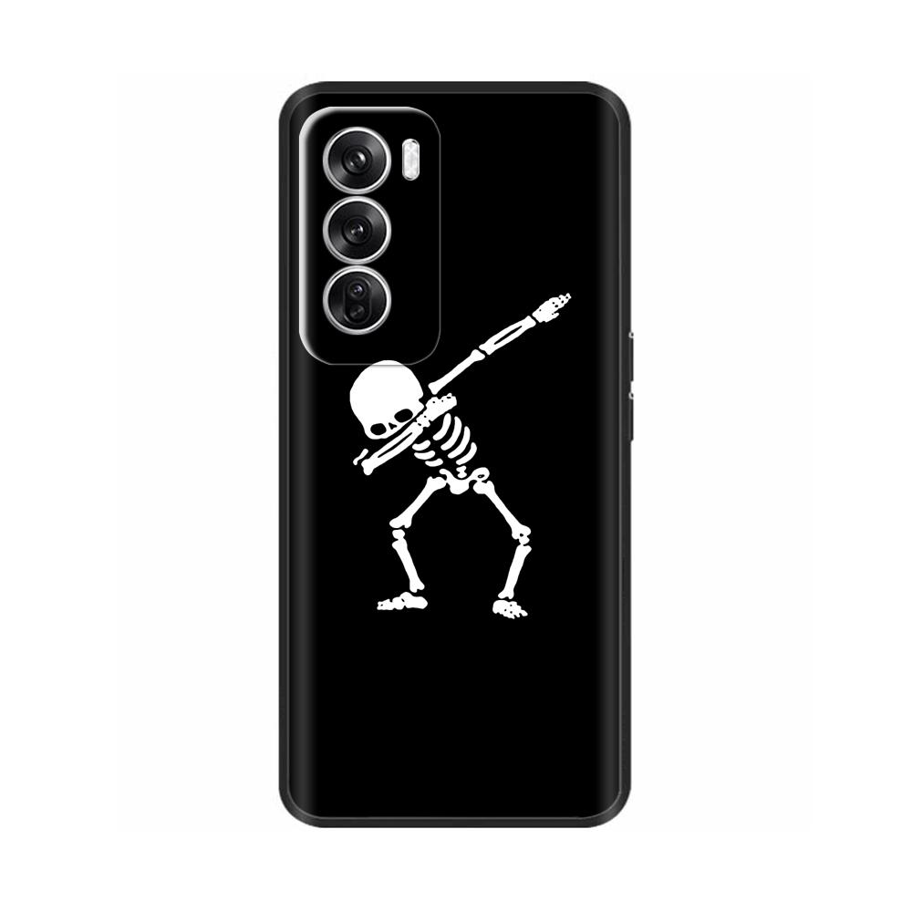Роскошный painted чехол для OPPO Reno 12 Pro Задняя крышка Силиконовый чехол для телефона для OPPO Reno 12 Reno12 Pro 5G Защитный корпус Capas