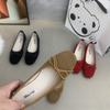 Мода Bailamos 2025 Весна Женские Балетки На Плоской Подошве Мягкий Каблук Повседневные Балетки Мода Круглый Носок Мелкий Слипон Балетки