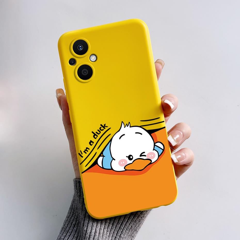 Для Oppo Reno7 Z 5G Чехол Reno 7 8 Lite Мультяшный Медведь Лягушка Мягкий Силиконовый Чехол для Телефона Для Oppo Reno 7Z 8Z Reno7Z 5G Задняя Крышка Capa