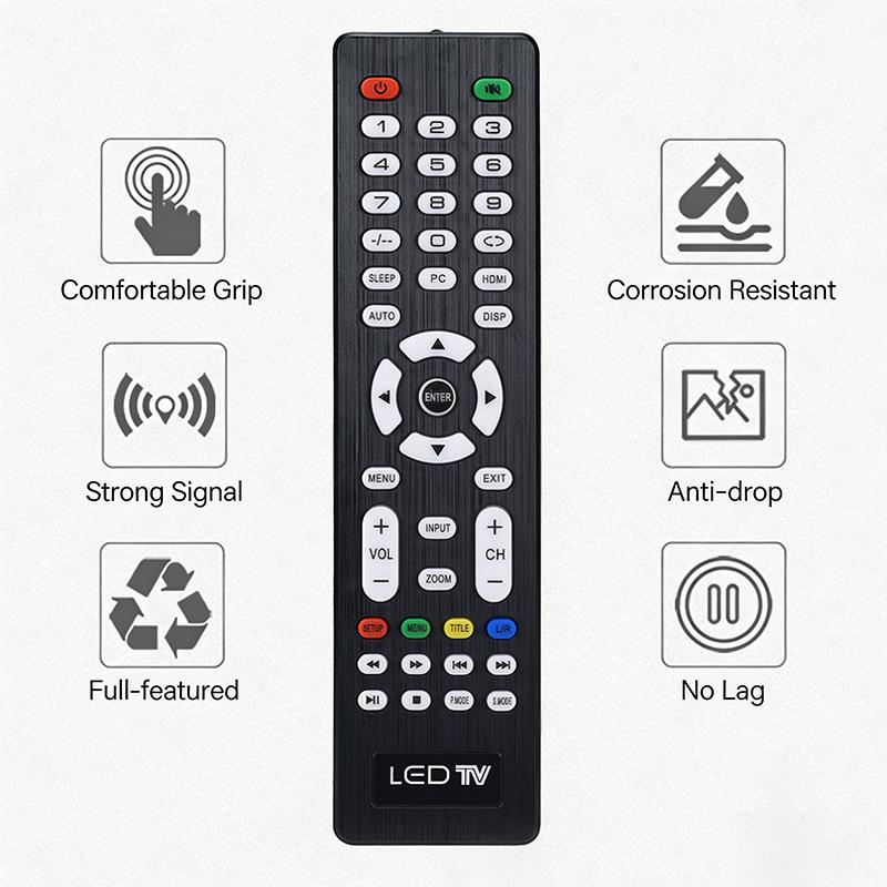 Пульт дистанционного управления подходит для Dvb-T2 для Smart Television Stb HDTV для Smart Set Top Box Цифровой пульт дистанционного управления высокой четкости