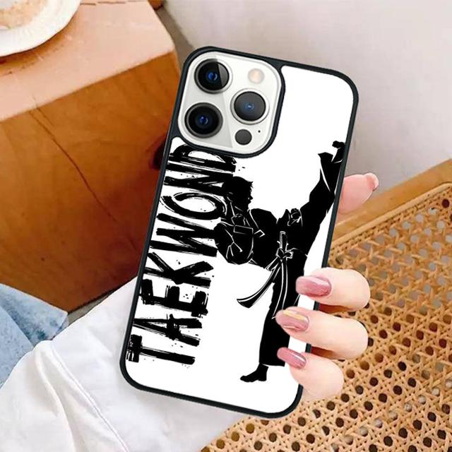 Чехол для телефона Кунгфу Тхэквондо для iPhone 16 15 SE2020 6 7 8 Plus для Apple 13 11 12 14 Mini Pro Max Чехол