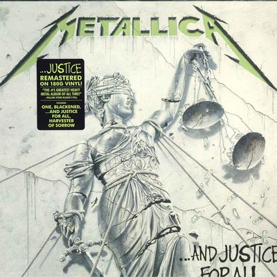 Виниловая пластинка METALLICA And Justice For All 180г BLCKND007R1 Blackened 2018 США Рок