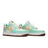 Nike Womens Air Force 1 '07 LX 'Happy Pineapple' (women's sizes) Green Glow / Coconut Milk / Metallic Gold Skateboard Shoes CZ0268 300