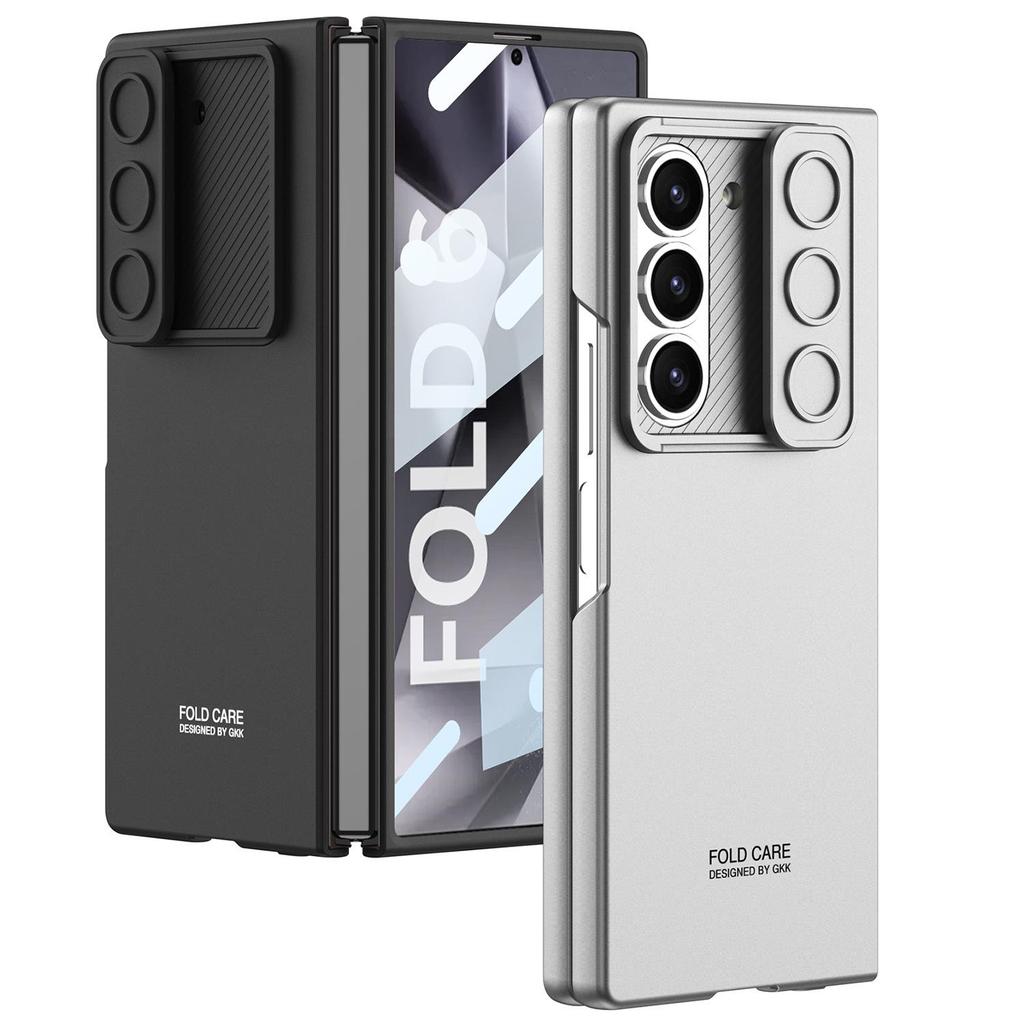 Матовая защитная чехол-книжка Samsung Z Fold6 со встроенной защитой экрана