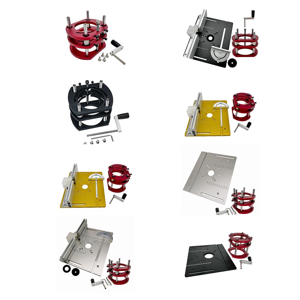 Подъемник фрезера для двигателей диаметром 65 мм - Подъемная пластина для стола фрезера по дереву - Рабочие столы для фрезерования по дереву Инструменты для самостоятельной работы