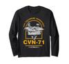US Navy Aircraft Carrier Theodore Roosevelt Theodore Long Sleeve CVN-71 (USS Roosevelt) T-Shirt