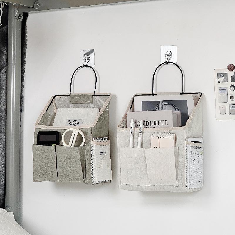 Wall-Mounted Hanging Storage Bag for Dormitory and Door