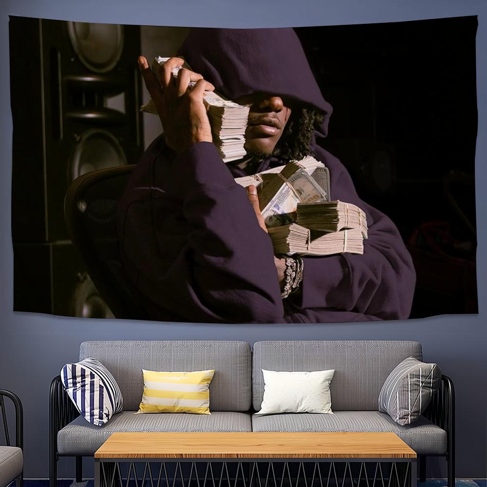 Singer OsamaSon FLEX MUSIX flag College Bedroom Living Room Home Dorm Decor Funny Tapestry Garage Bar Wall Club Banner