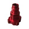 2x Spray Cup Adapter Connector Replacement Easy To Use Aluminum Airbrush for Paint Sprayers