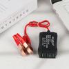 НОВЫЙ 1/2 шт. 12 В 24 В в 5 В Аварийный USB-адаптер питания с 3 USB-портами и зажимом для аккумулятора для высокоэффективной зарядки телефона
