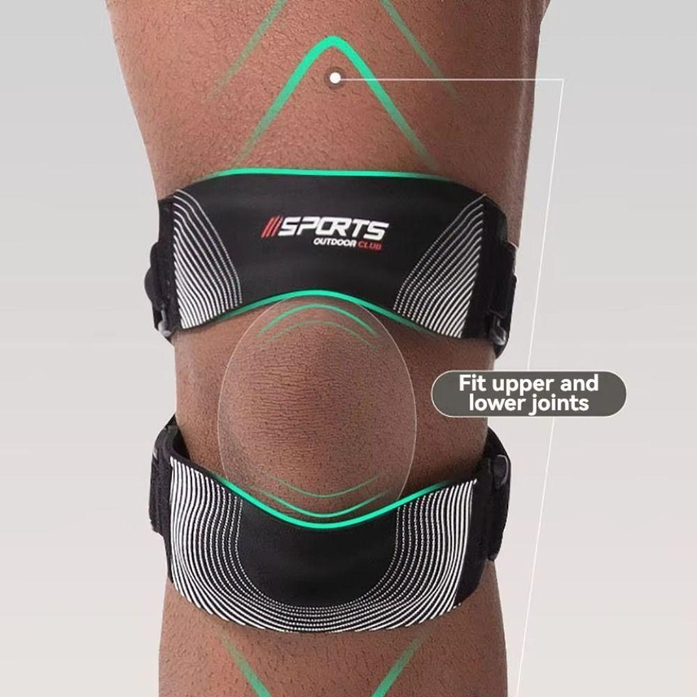 Adjustable Tendon Support Strap Pressurized Knee Wrap Sleeve Patella Knee Brace  Pro Meniscus Tear