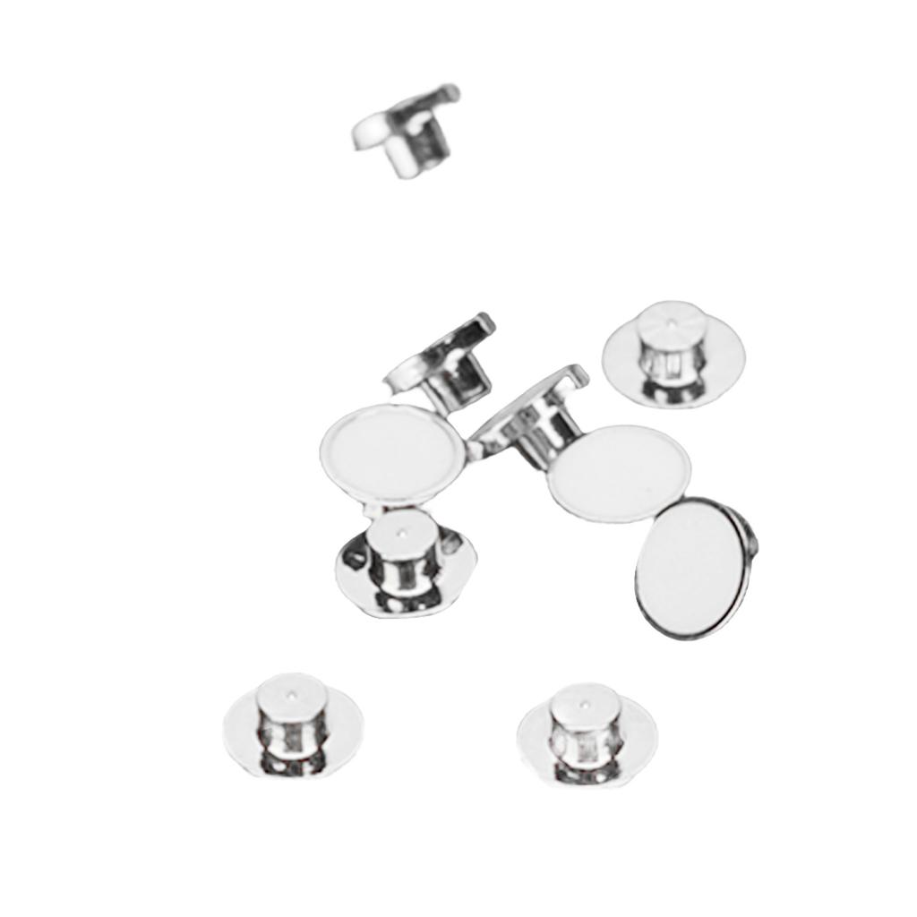 10pcs Watch Dial Dot Luminous Decorative Part Repair Kit Watch Luminous Beads for Night Silver