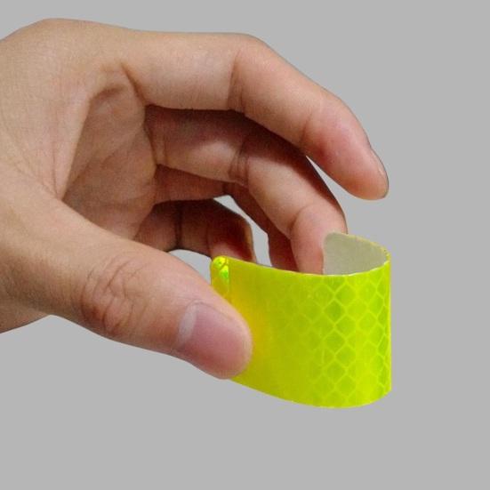 10 шт. светоотражающие наклейки для автомобиля водонепроницаемые устойчивые к УФ-излучению самоклеящиеся с сильной липкостью для ночной видимости