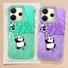 Cartoon Lovely Girly Panda Animals Phone Case for Xiaomi Redmi 13C 14C A5 A3 A4 A3X Note 14 13 12 11 11S 10 Pro Silicone Cover