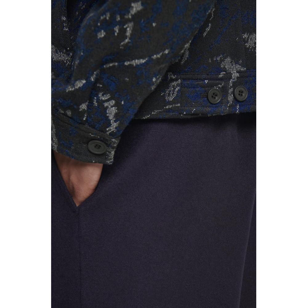 COS Japan Wool Blend Jacquard Overshirt