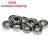 10 шт. 608ZZ 623ZZ шарикоподшипник миниатюрный высокоуглеродистый с двойным экраном 105ZZ 624ZZ 625ZZ 685ZZ 604ZZ
