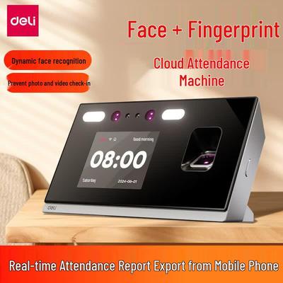 D30C WiFi Facial Recognition Time Clock CN Plug (adapter Included)