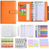 Expense Sheets Budget Binder with Zipper Cash Envelopes Savings Binder Adult