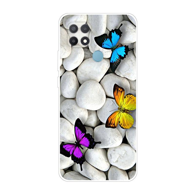 Чехол для OPPO A15 Мягкий силиконовый задний чехол Чехол для OPPO A15S A15 A 15 Задняя крышка телефона для OPPO A15 2020 CPH2185 Fundas Чехол