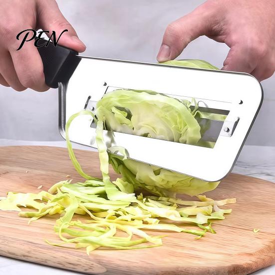 Терка для картофеля и моркови, Овощечистка из нержавеющей стали, Острая двойная лопасть, Нескользящая ручка, Двухцелевая шинковка, Многофункциональная для нарезки соломкой