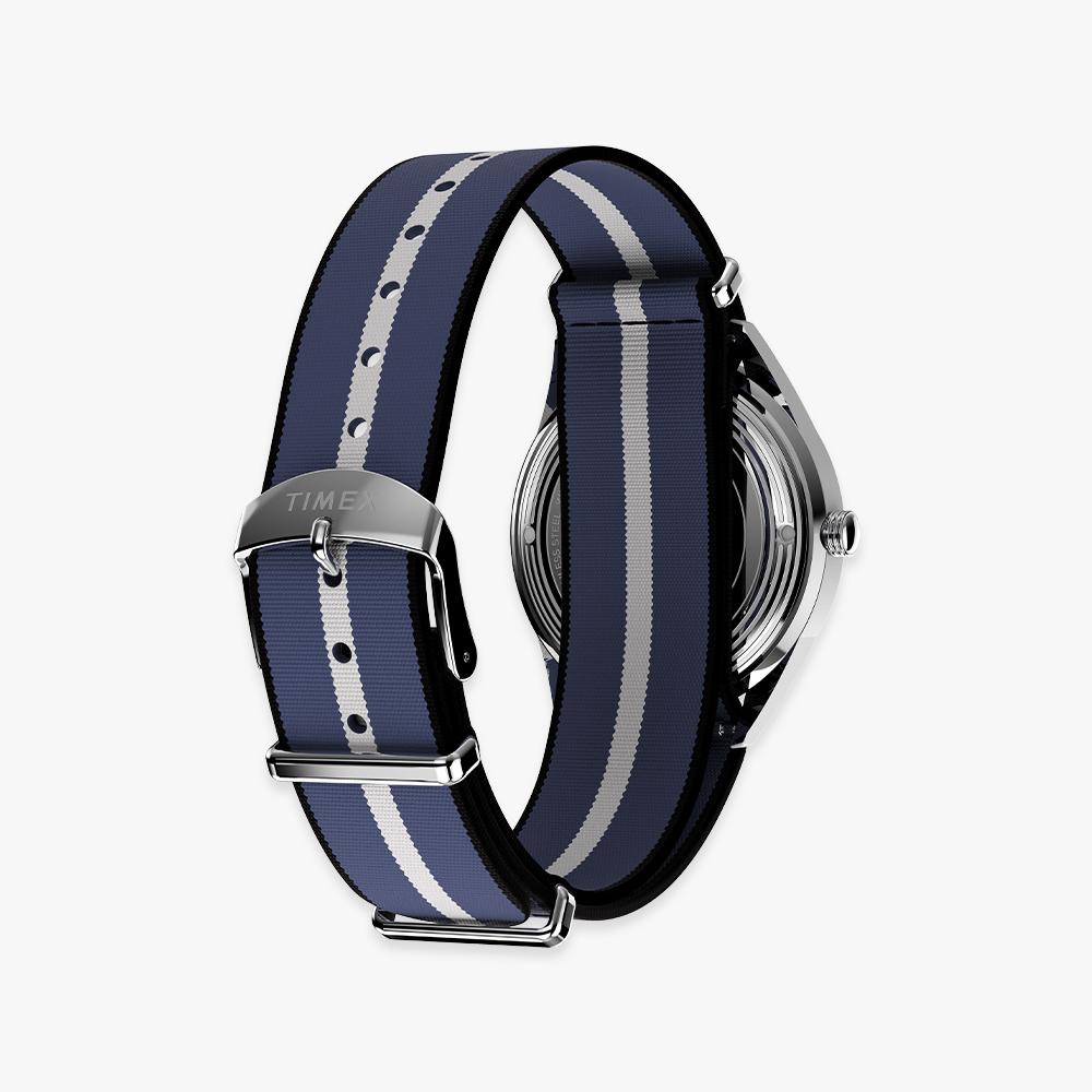 TIMEX Наручные часы Marlin Jet с кварцевым механизмом и тканевым ремешком 39 мм TW2Y37400