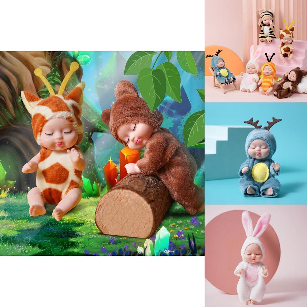 Реалистичная спящая кукла-младенец с подвижными конечностями**
