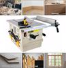 Dust-Free Woodworking Table Saw, 45°/90° Angle Adjustment, Anti-Dust & Low Noise for Flooring/Furniture/DIY