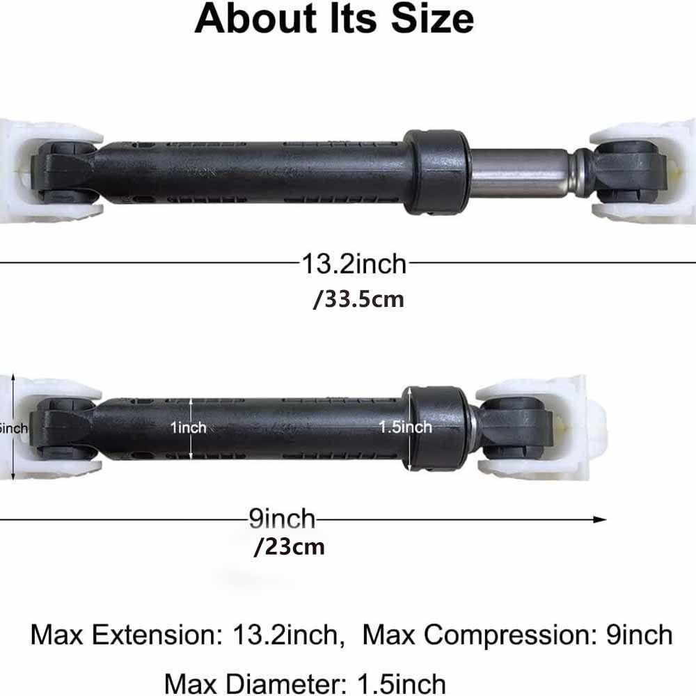 4PCS 8182703 Washer Shock Absorbers Washing Machine Replacement Parts Appliance Maintenance