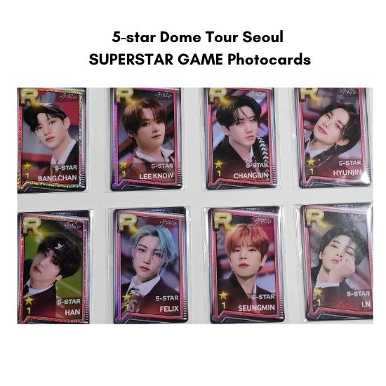 Stray Kids Специальные фотокарточки 5-STAR Dome Tour 2023 в Сеуле