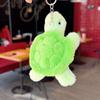 Милая мультяшная мини-черепаха плюшевая кукла игрушка брелок кулон рюкзак подвески украшение