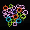 20/60/100pcs Latching Crochet Plastic Knitting Tool Locking Stitch Markers Counting Ring Mark Circle