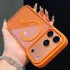 Прозрачный акриловый чехол для телефона для iPhone 17 Pro Max 14 15 Plus 12 13 16 Pro Max Air для беспроводной зарядки Magsafe Защитная крышка