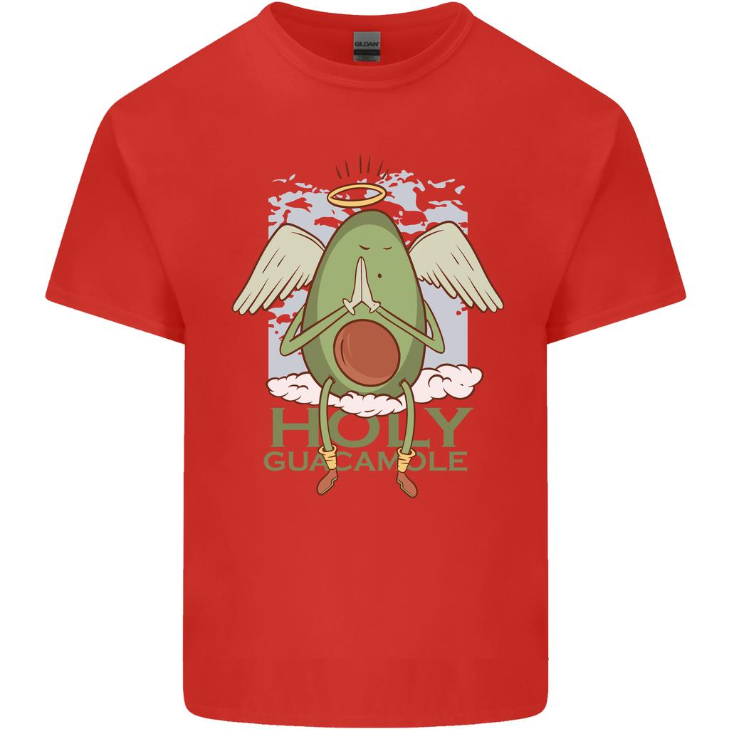 Holy Guacamole Funny Food Angel Unisexs Light Cotton TShirt