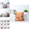Elegant Vivid Flower Floral Plants Linen Pillow Case Decorative Cushion Cover 18