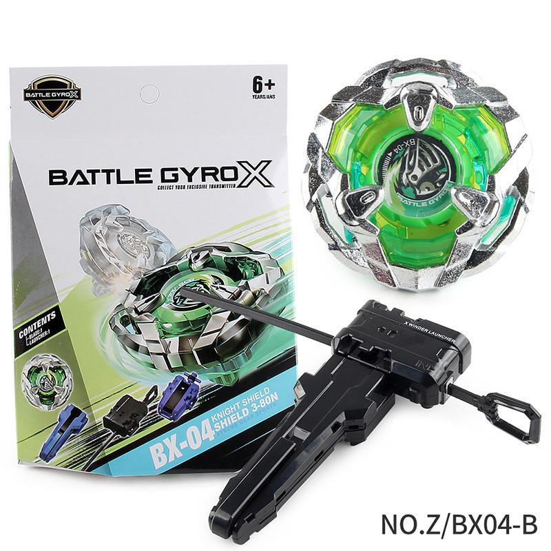 Premium Z Brand Shattering Gyro X Series 6 Designs Bx Gyro Boxed Warfare Gyro With Launcher Handle Heavy-duty Build Z/bx03-b Boxed 164g