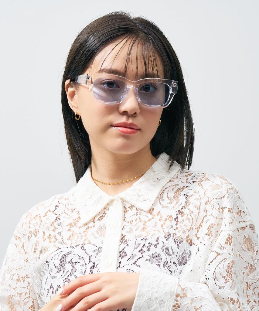 [Zoff] Очки от солнца SUNCUT UV 100% CUT Солнцезащитные очки в стиле Веллингтон Цветные линзы, Толстая оправа, Стильные, Защита от УФ, Мужские, Женские, Унисекс [ZA251G0900A1